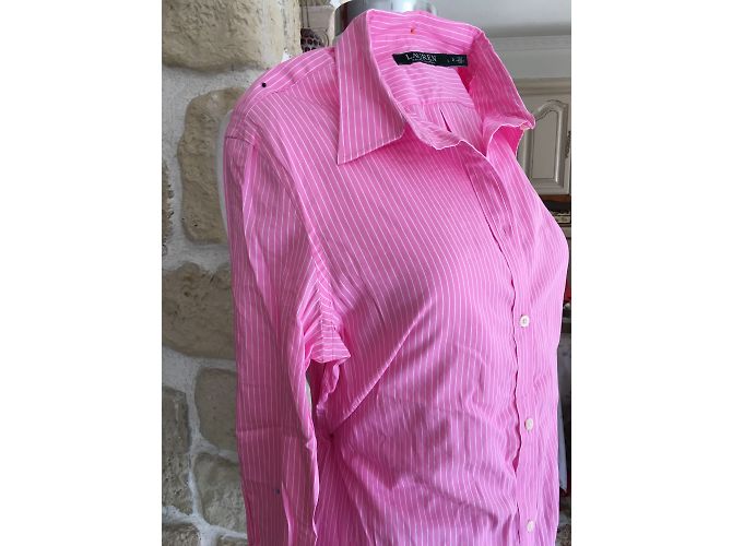 Camisa Ralph Lauren de algodón rosa - vista 4