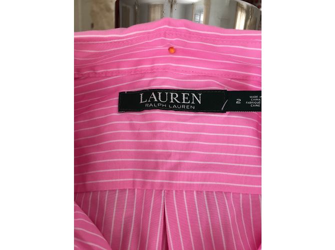 Camisa Ralph Lauren de algodón rosa - vista 5