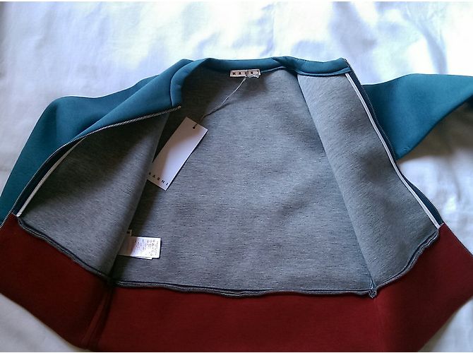 Giacca Marni Rossa e Blu in Viscosa Rosso - vista 3