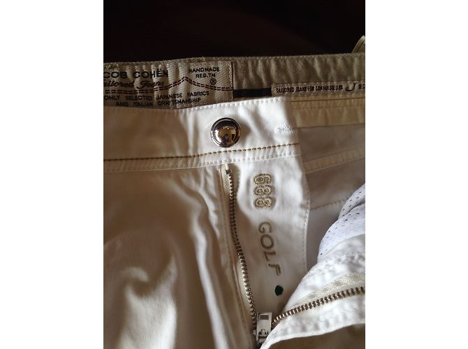 Jeans Jacob Cohen 688 GOLF Branco Algodão - vista 7