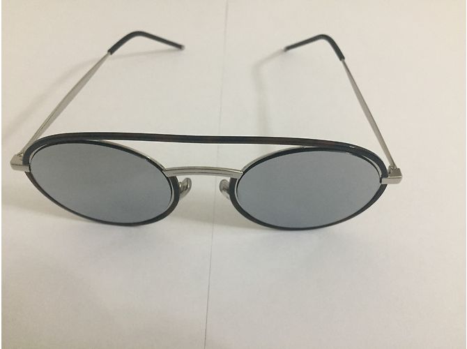 Occhiali da sole Christian Dior Argentati Metallo Argento - vista 3