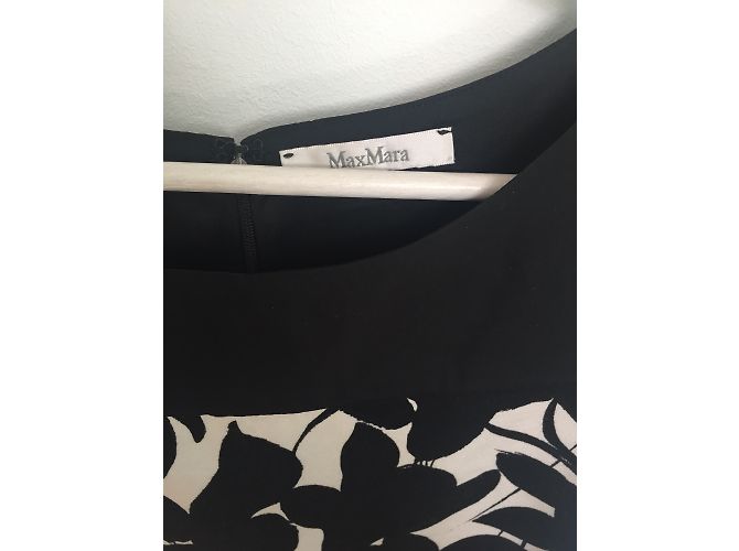 Max Mara Schwarzes Jersey Kleid - Ansicht 3