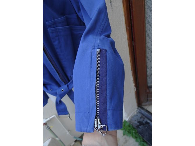 Chaqueta 3.1 Phillip Lim de algodón azul - vista 4
