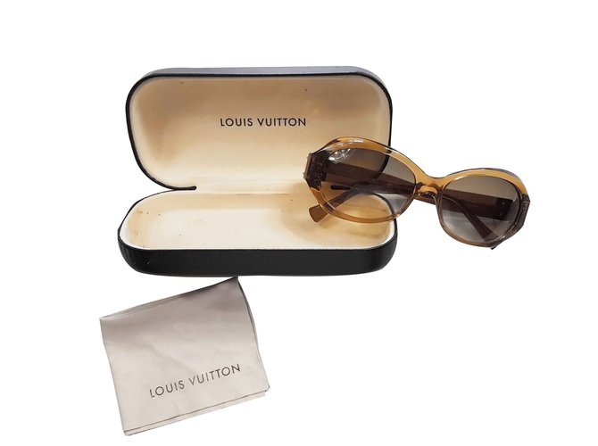 Louis Vuitton Sonnenbrille Hellbraun - Ansicht 2