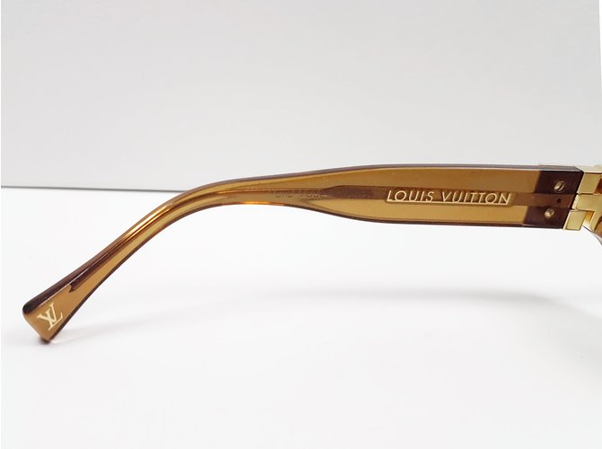 Louis Vuitton Sonnenbrille Hellbraun - Ansicht 5