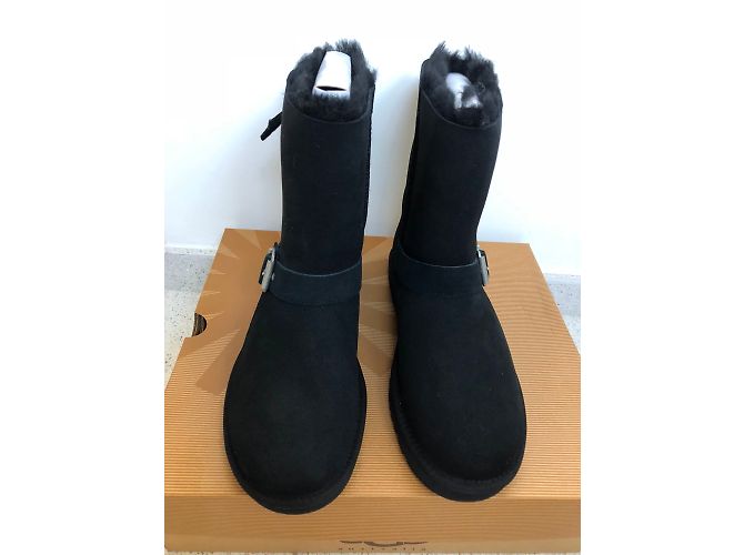 Botines Ugg Blaise de nubuck negro 40 - vista 3