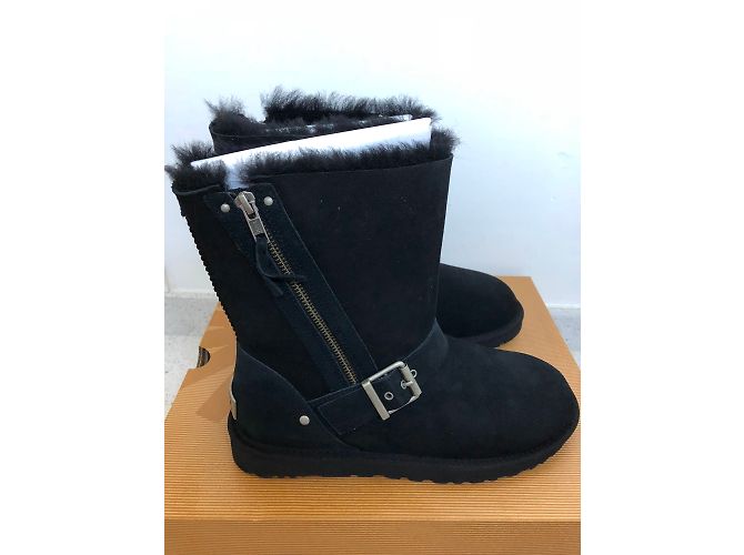 Botines Ugg Blaise de nubuck negro 40 - vista 6