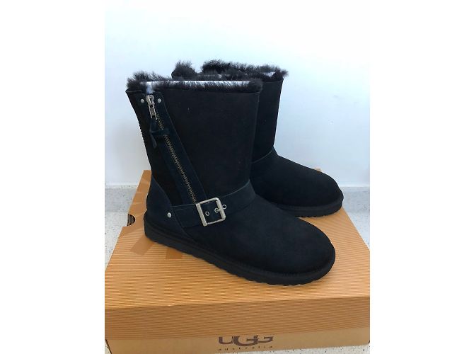 Botines Ugg Blaise de nubuck negro 40 - vista 2