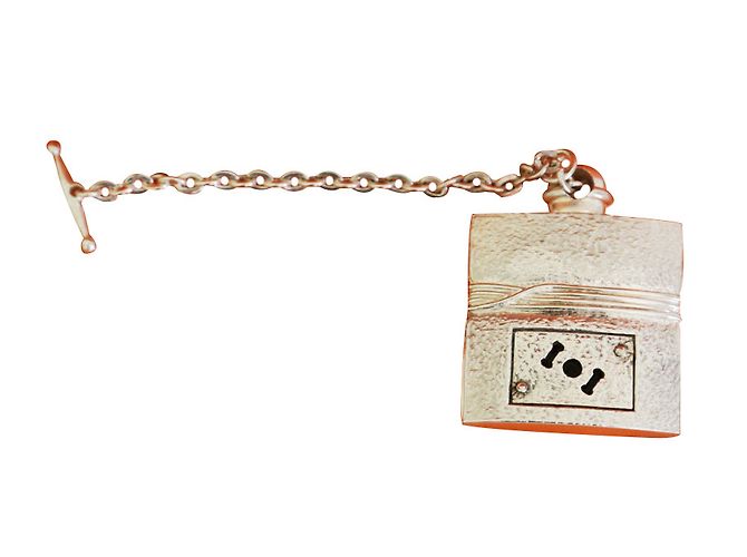Hermès Taschenanhänger Silber - Ansicht 2