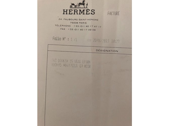Hermès Birkin 35 Schwarz - Ansicht 11