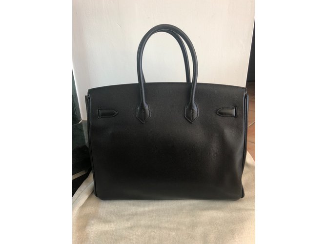 Hermès Birkin 35 Schwarz - Ansicht 3