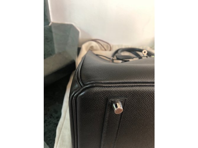 Hermès Birkin 35 Schwarz - Ansicht 7