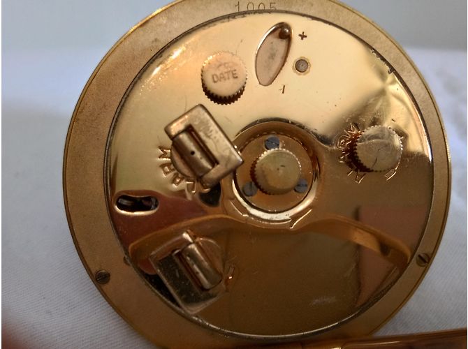 Hermès Relógio Dourado - vista 3