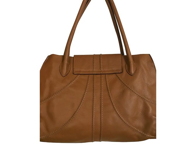 Max Mara Handtasche aus Leder Karamell - Ansicht 2