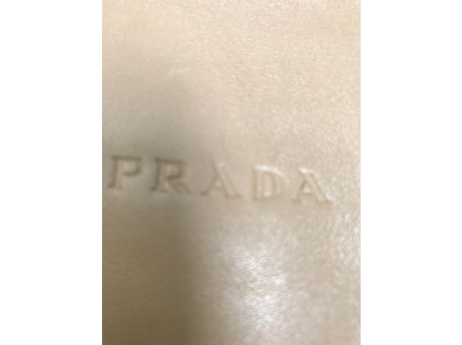 Borsa Prada in pelle marrone chiaro - vista 4