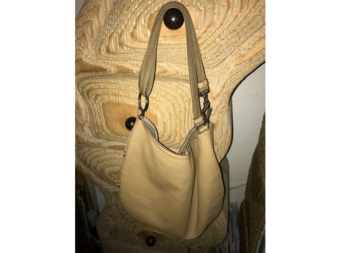 Borsa Prada in pelle marrone chiaro - vista 5