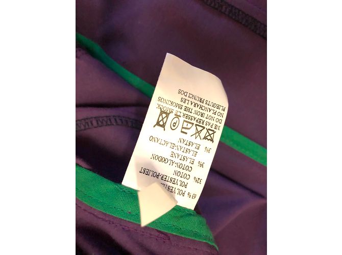 Autre Marque Nathalie Jacke aus Polyester Lila - Ansicht 5