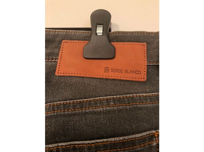 Autre Marque Graue Jeans aus Denim Größe 34 - Ansicht 3