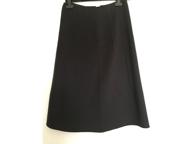 Falda Louis Vuitton de cachemira gris oscuro Gris antracita - vista 3