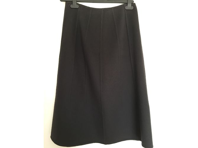 Falda Louis Vuitton de cachemira gris oscuro Gris antracita - vista 2