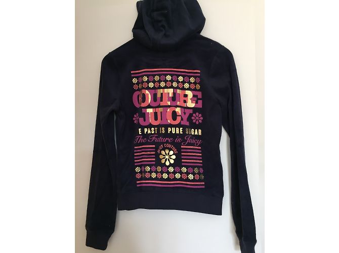 Giacca con zip Juicy Couture blu navy cotone M - vista 2