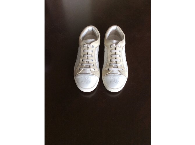 Chanel scarpe da ginnastica Bianco - vista 2