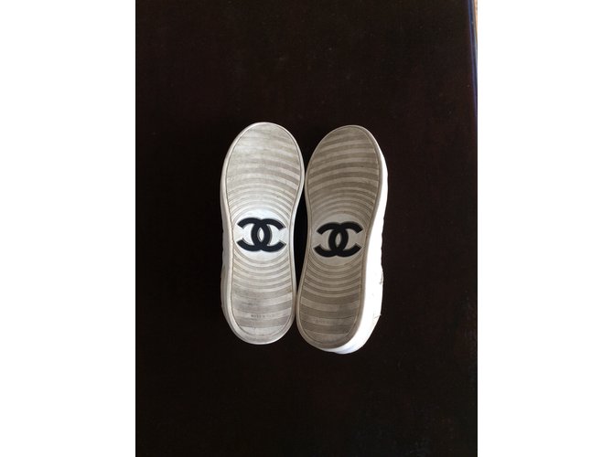 Chanel scarpe da ginnastica Bianco - vista 3