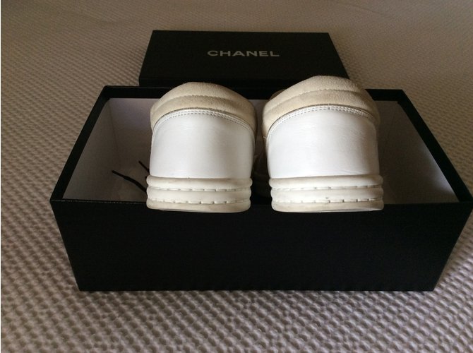 Chanel scarpe da ginnastica Bianco - vista 4