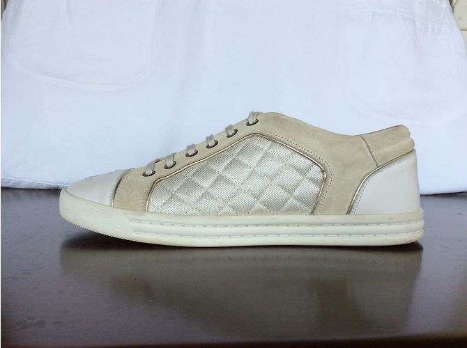 Chanel scarpe da ginnastica Bianco - vista 5