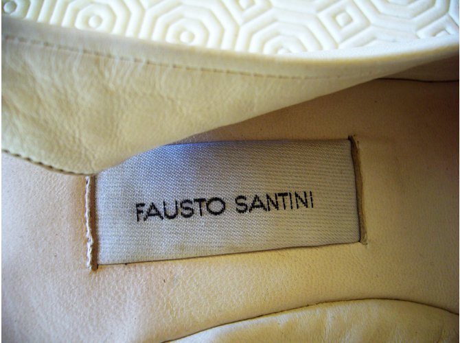 Fausto Santini sandali Bianco sporco - vista 3