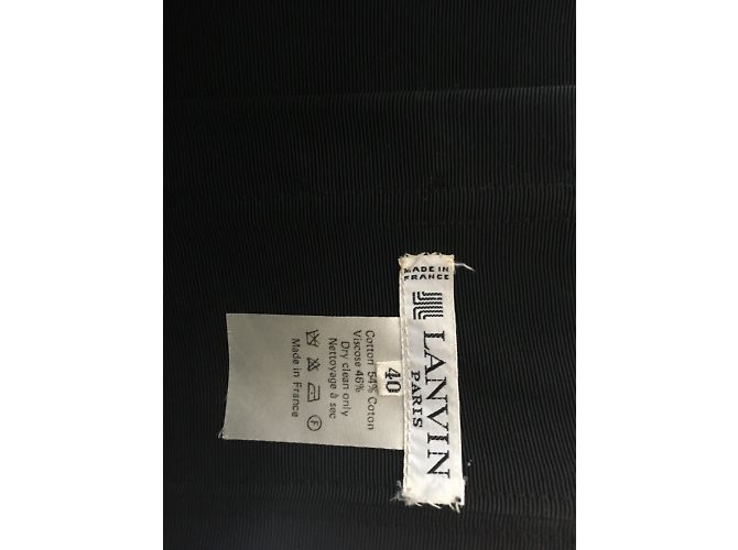 Lanvin Trägerloses Partykleid Schwarz - Ansicht 3