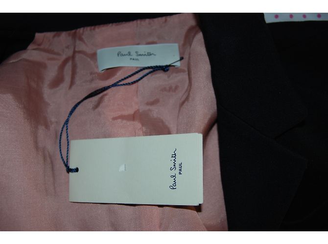 Paul Smith Jacke Schwarz Viscose Größe 42 - Ansicht 5