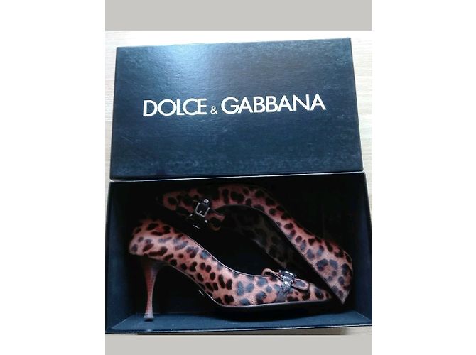 Dolce & Gabbana tacchi leopardo - vista 3