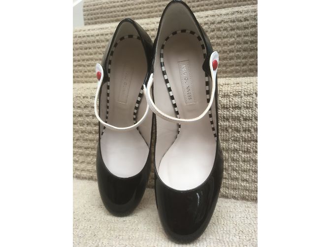 Lulu Guinness Tacchi Nero - vista 2