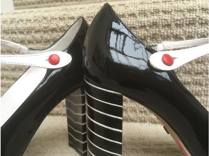 Lulu Guinness Tacchi Nero - vista 3