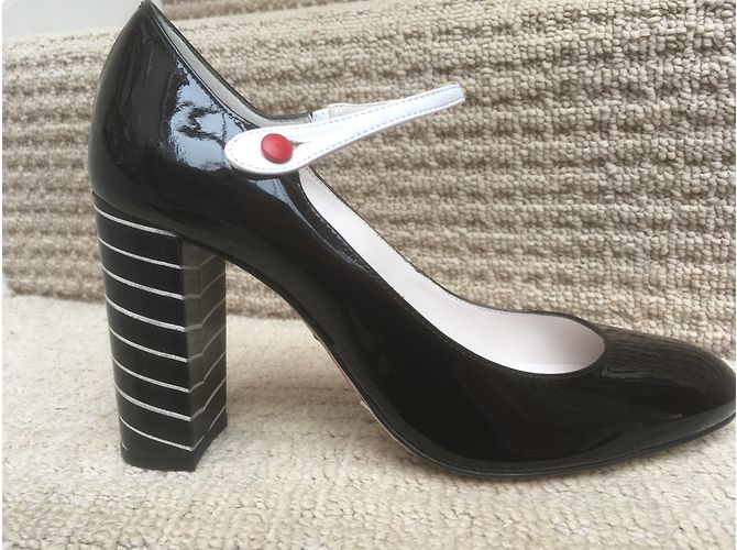 Lulu Guinness Tacchi Nero - vista 8
