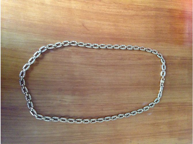 Collana Choker Céline Oro in Metallo D'oro - vista 2