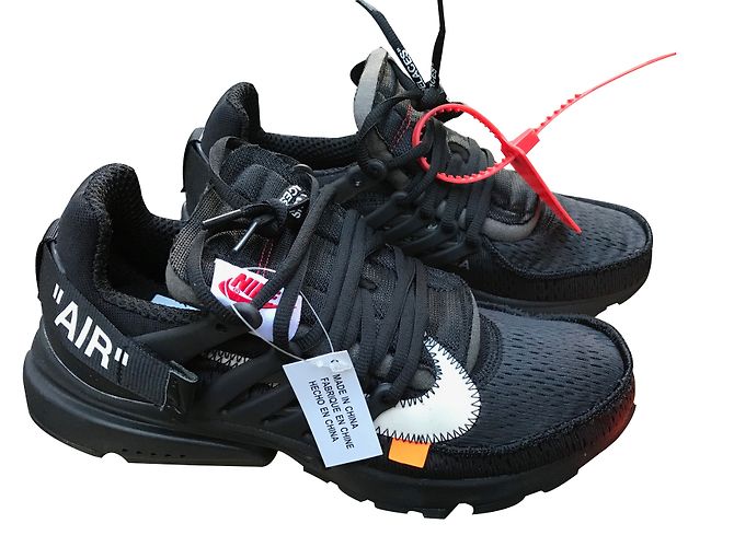 Sneakers Off White x Nike Presto 2.0 Nere Nero - vista 2