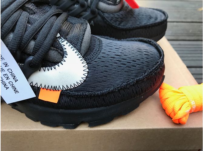 Sneakers Off White x Nike Presto 2.0 Nere Nero - vista 5
