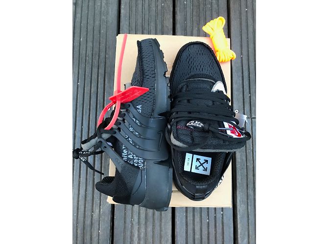 Sneakers Off White x Nike Presto 2.0 Nere Nero - vista 6
