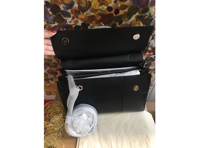 Borsa a mano Tory Burch in pelle nera Nero - vista 4