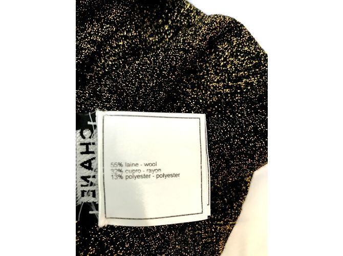 Chanel Vestido Dorado - vista 5