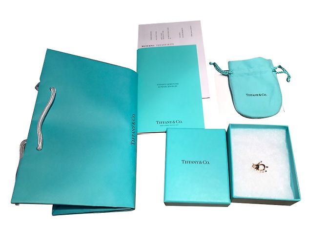 Pendente Tiffany & Co Diamante Oro Rosa - vista 2