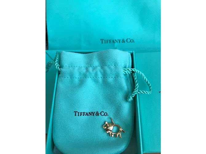 Pendente Tiffany & Co Diamante Oro Rosa - vista 3