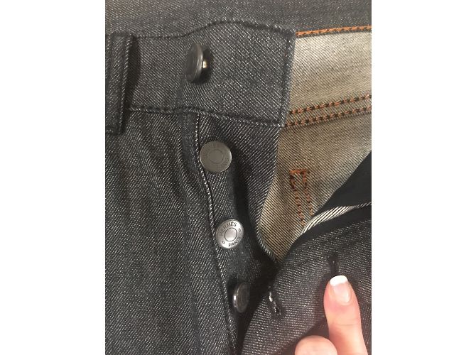 Hermès Männerjeans Dunkelblau - Ansicht 3