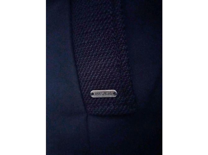 Abrigo Ikks negro bi-material Talla 38 - vista 6