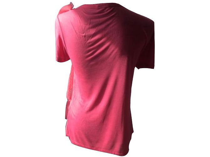 Camiseta Red Valentino Frambuesa de Algodón Fucsia - vista 2