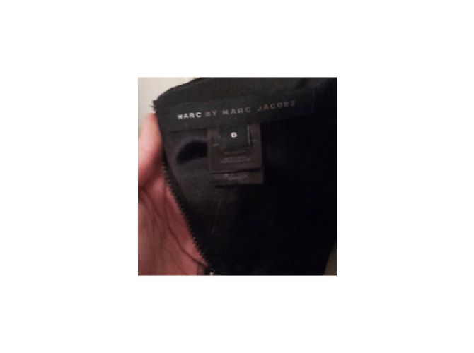 Marc by Marc Jacobs Kleid aus schwarzem Samt Bustier - Ansicht 3
