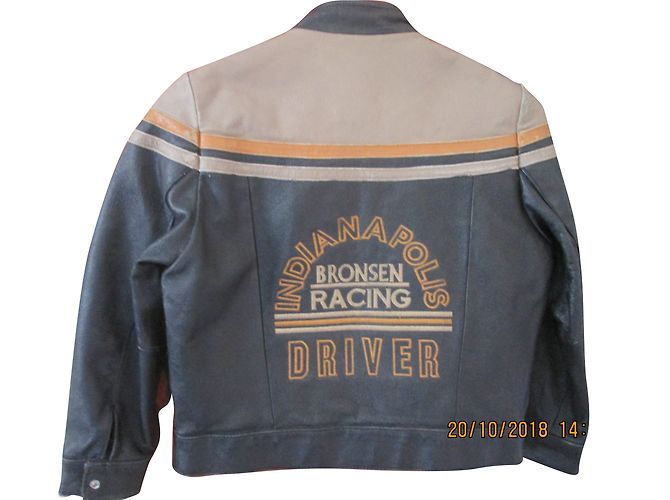 Autre Marque Blouson Moto en Cuir Garçon - vue 2
