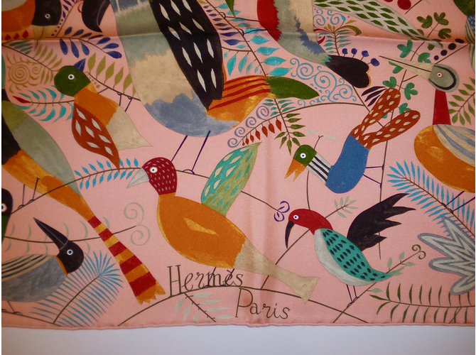 Hermès Le BAL des OISEAUX Multicolor - vista 10